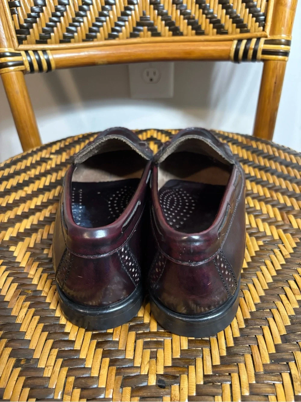 GH Bass Brompton Kiltie Tassel Loafers Leather 9.5D Preppy